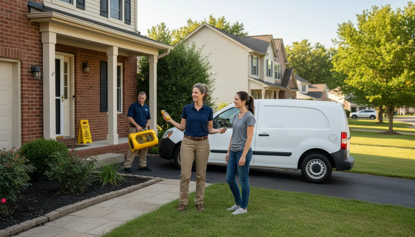 Water restoration image for Fire And Smoke Damage Restoration in Arapahoe, NC